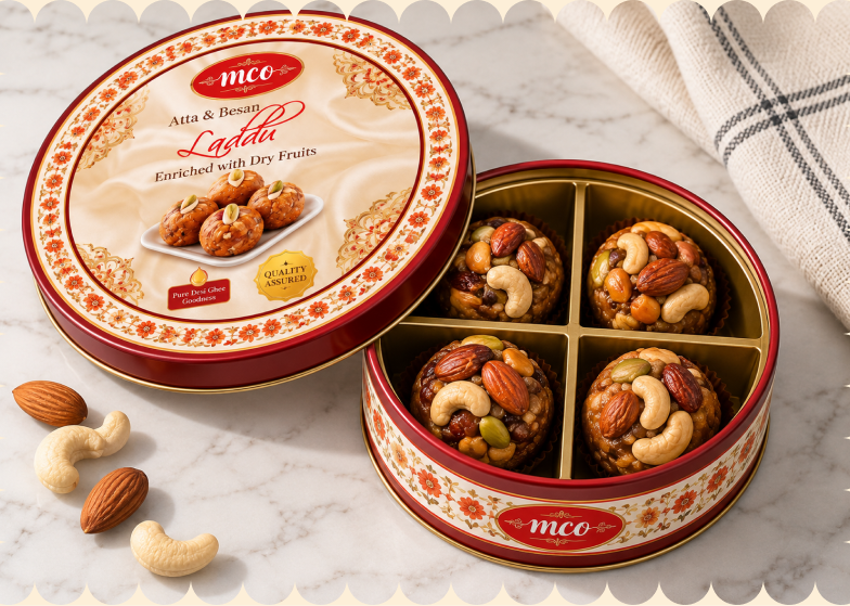 Khajoor Dryfruit Laddu — 4 Pieces — Bulk