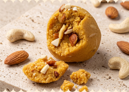 Besan Dryfruit Laddu — 8 Pieces