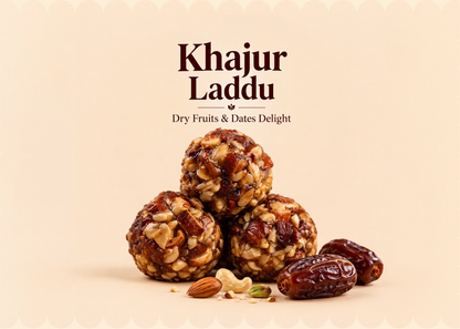 Khajoor Dryfruit Laddu — 16 Pieces
