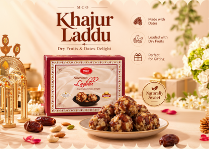 Khajoor Dryfruit Laddu — 16 Pieces